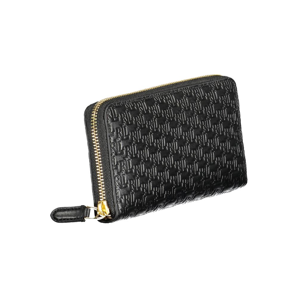 Ralph Lauren Black Leather Women Wallet - Luxury Boutique Co