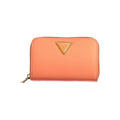 Guess Jeans Arancione Polyurethane Women Wallet - Luxury Boutique Co