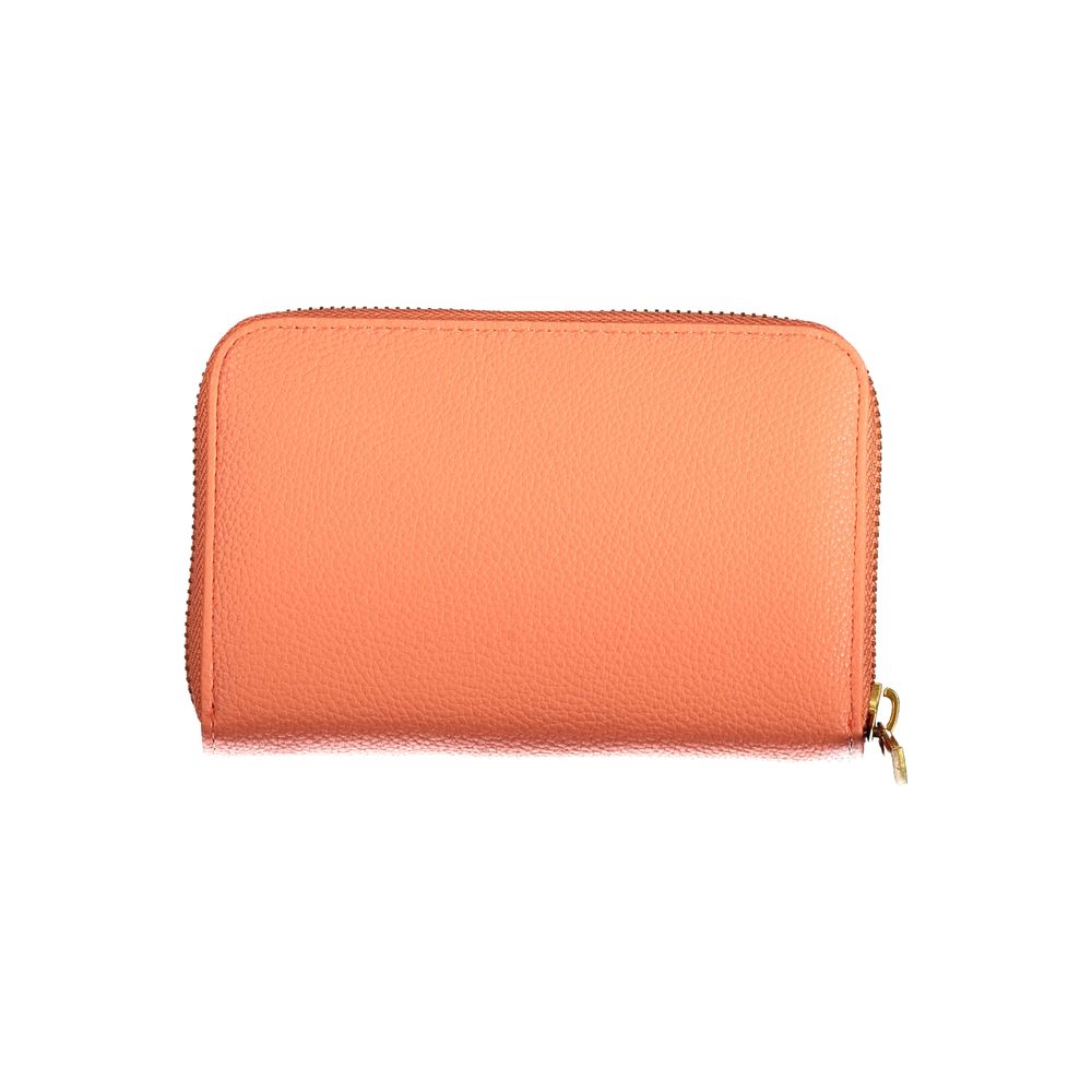 Guess Jeans Arancione Polyurethane Women Wallet - Luxury Boutique Co