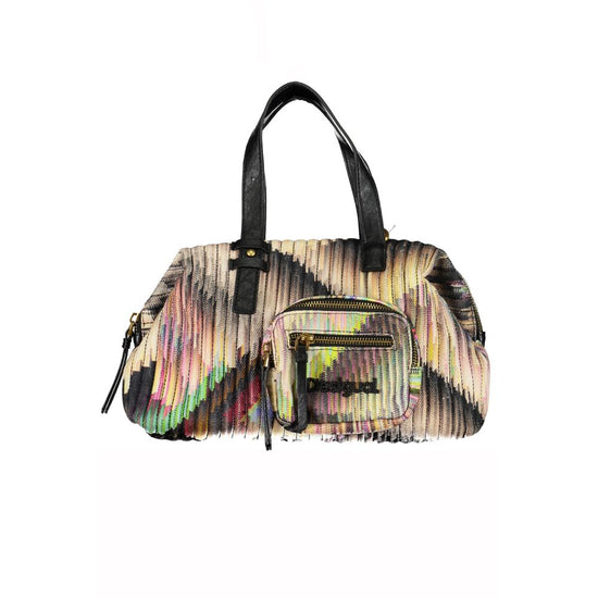 Desigual Nero Polyester Women Handbag