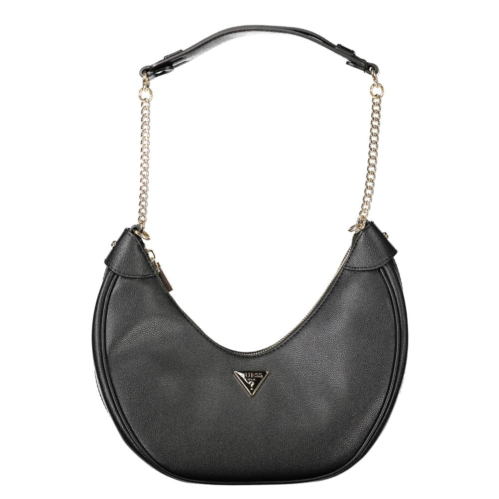 Guess Jeans Black Polyethylene Women Handbag - Luxury Boutique Co