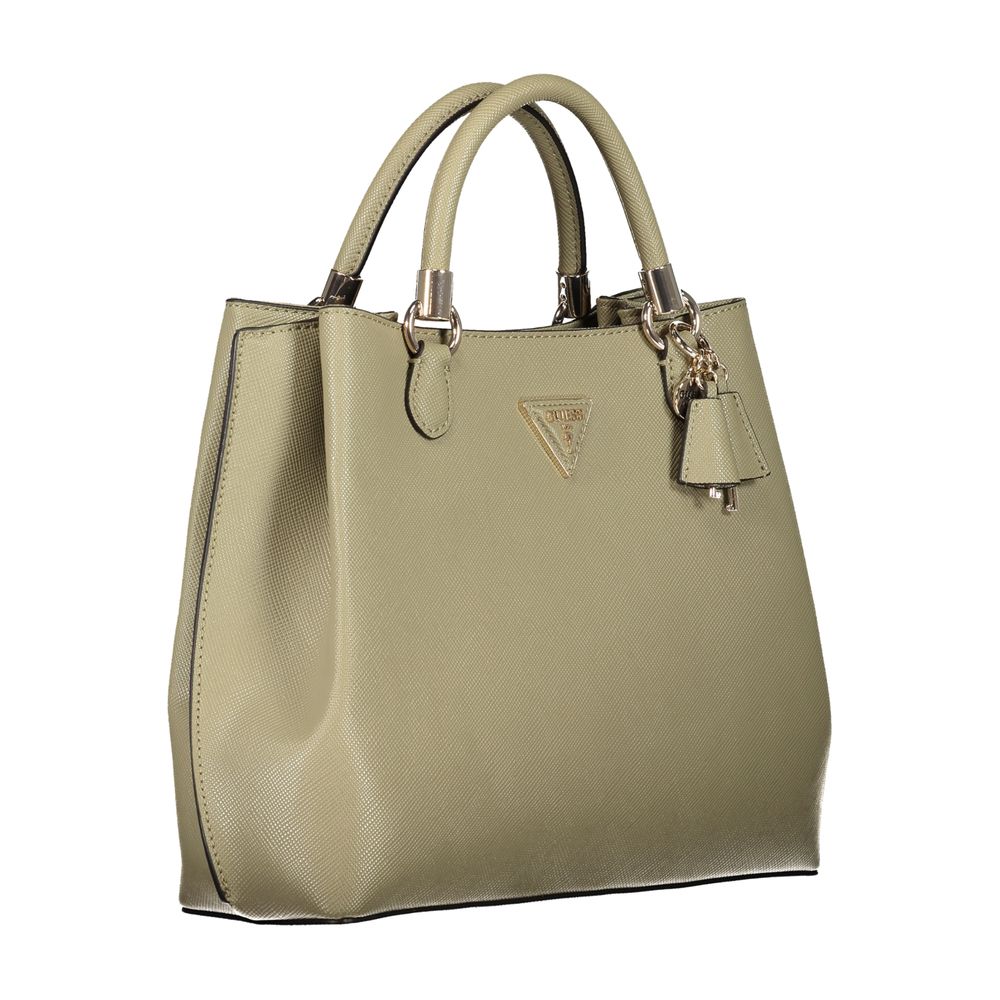 Guess Jeans Verde Poliuretano Women's Handbag - Luxury Boutique Co