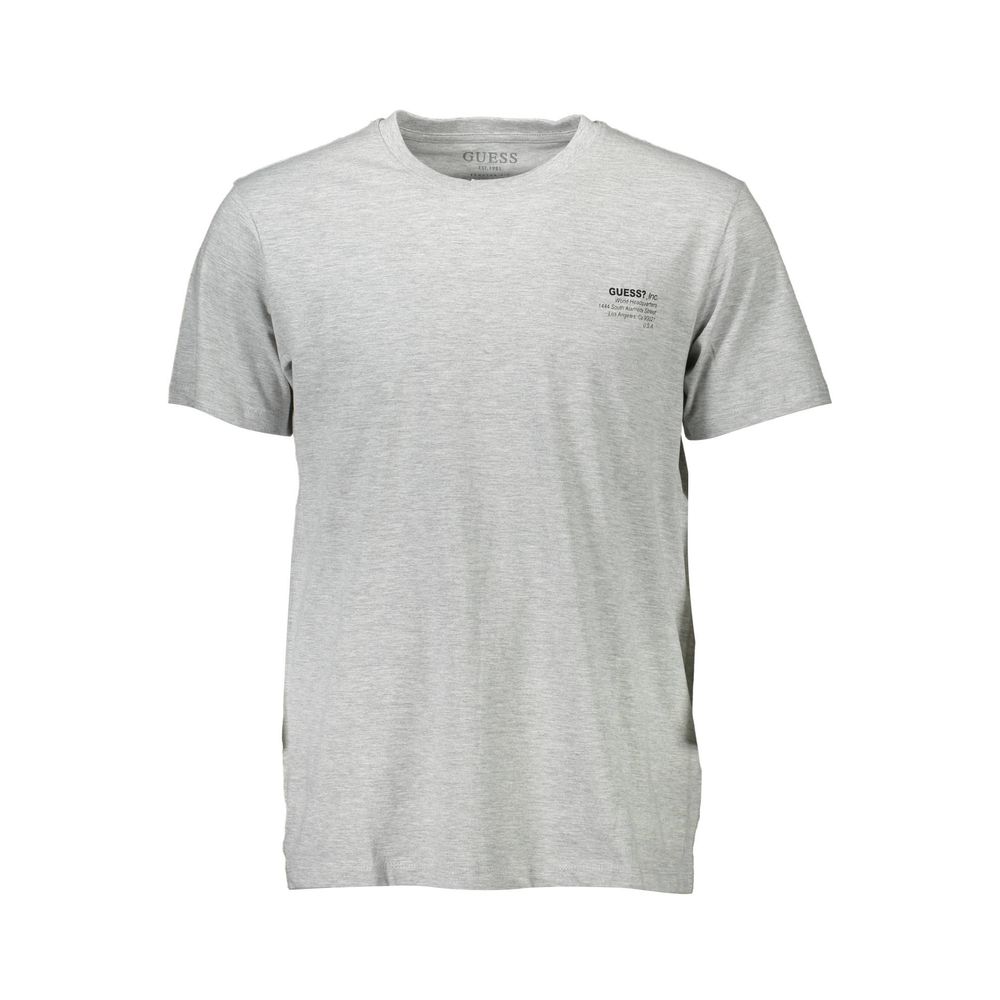 Guess Jeans Grigio Cotone Mens T-Shirt - Luxury Boutique Co