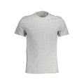 Guess Jeans Grigio Cotton Mens T-Shirt - Luxury Boutique Co