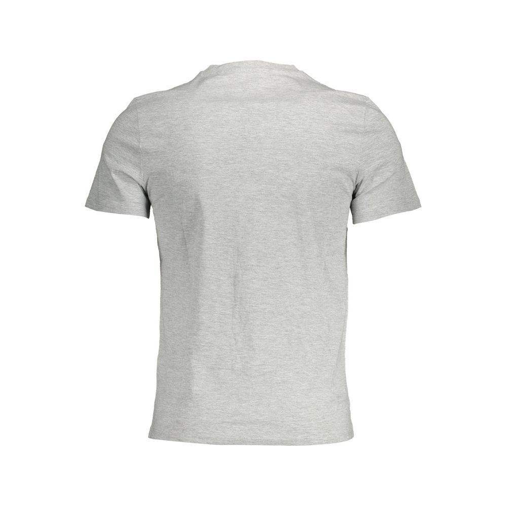 Guess Jeans Grigio Cotton Mens T-Shirt - Luxury Boutique Co