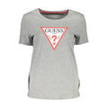 Guess Jeans Grigio Cotton Women T-Shirt - Luxury Boutique Co