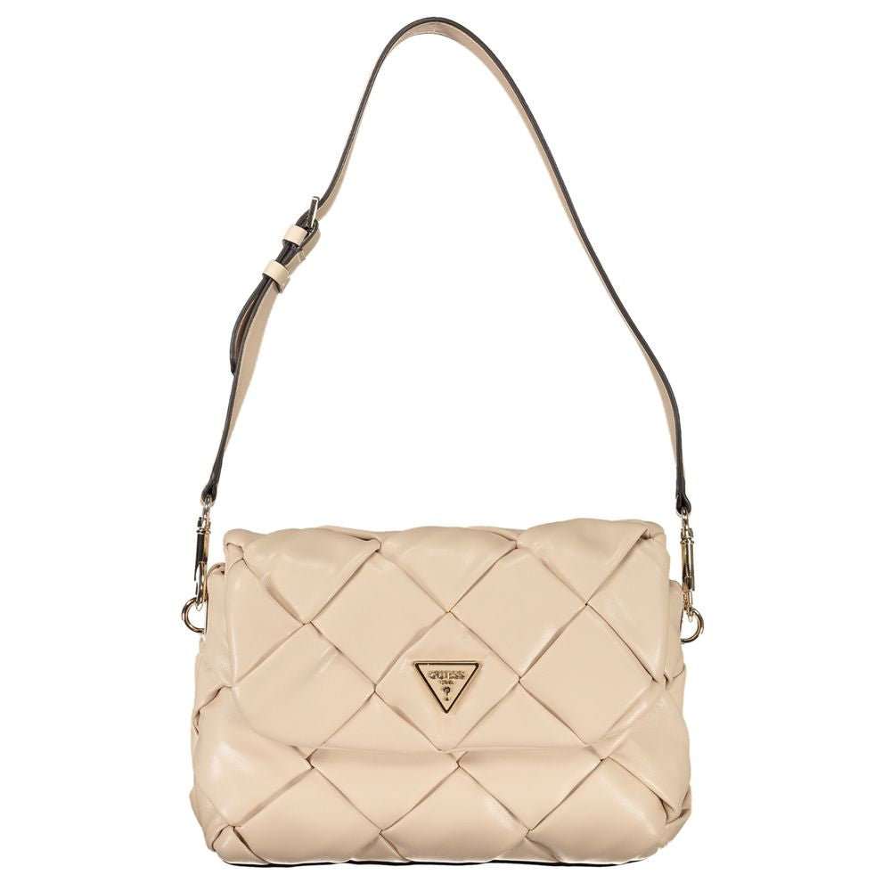 Guess Jeans Rosa Poliuretano Women Backpack - Luxury Boutique Co