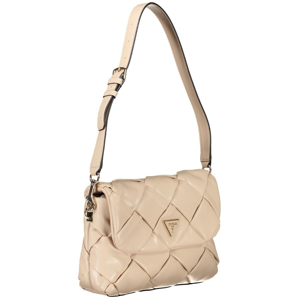 Guess Jeans Rosa Poliuretano Women Backpack - Luxury Boutique Co