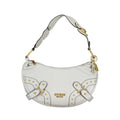 Guess Jeans Grigio Polyurethane Women Shoulder Bag - Luxury Boutique Co