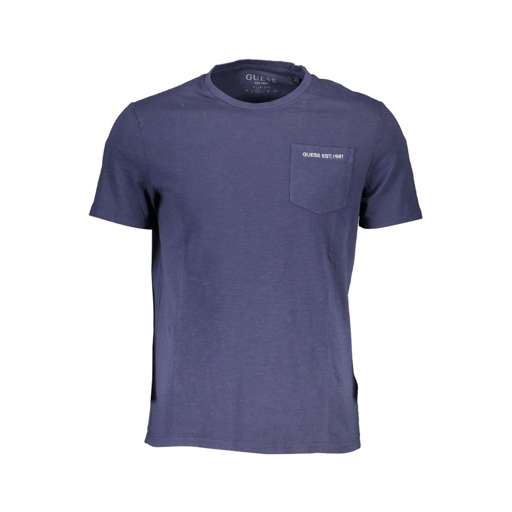 Guess Jeans Blue Organic Cotton Men's Shirt - Luxury Boutique Co
