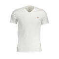 Guess Jeans White Cotton Men T-Shirt - Luxury Boutique Co
