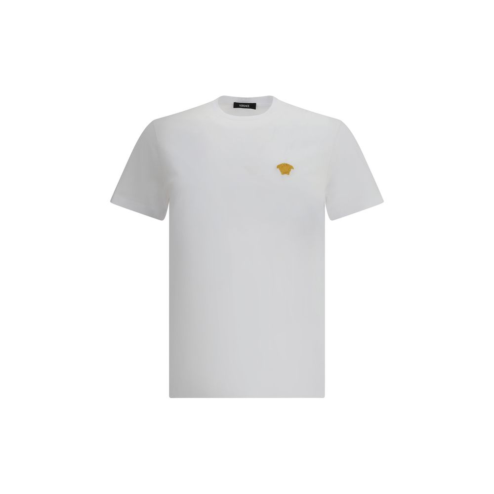 Versace White Cotton T-Shirt - Luxury Boutique Co