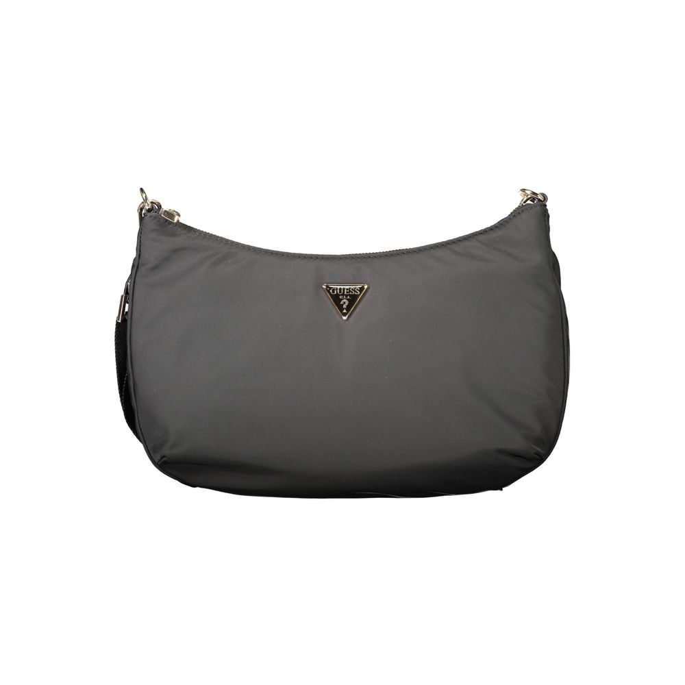 Guess Jeans Black Polyester Women Handbag - Luxury Boutique Co