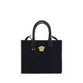 Versace Black Cotton Shoulder Bag - Luxury Boutique Co