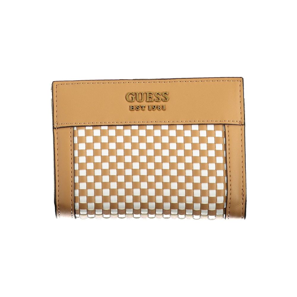Guess Jeans Marrone Poliuretano Women Wallet - Luxury Boutique Co