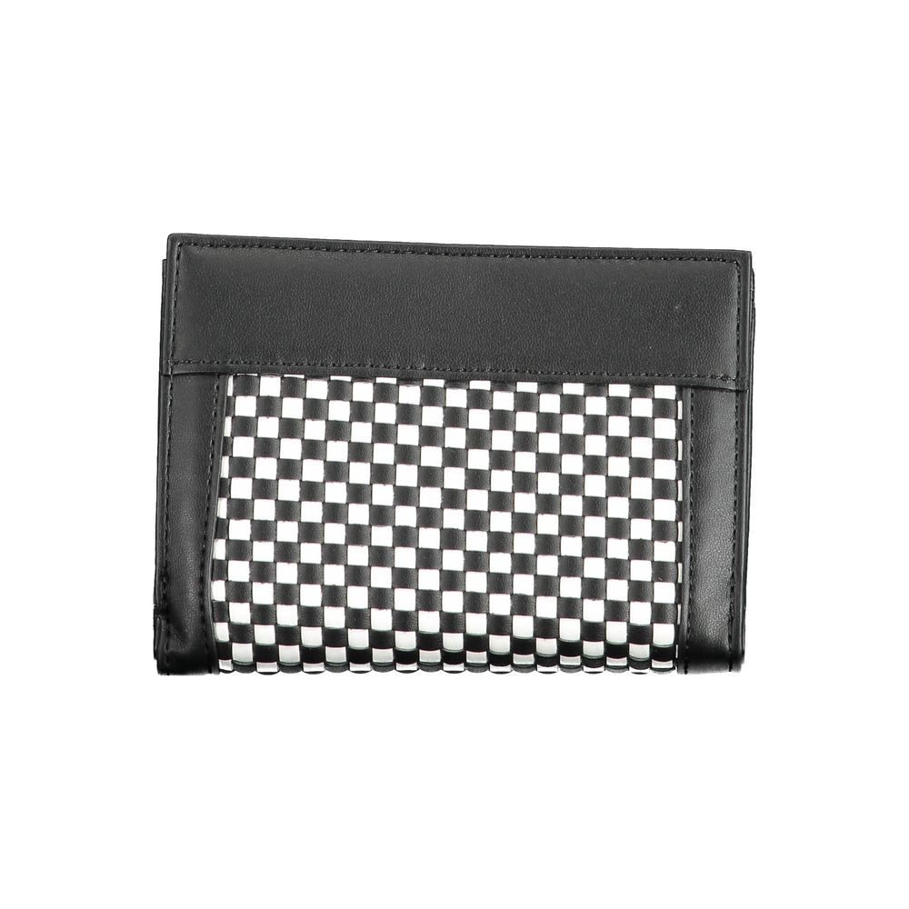 Guess Jeans Black Polyurethane Women Wallet - Luxury Boutique Co