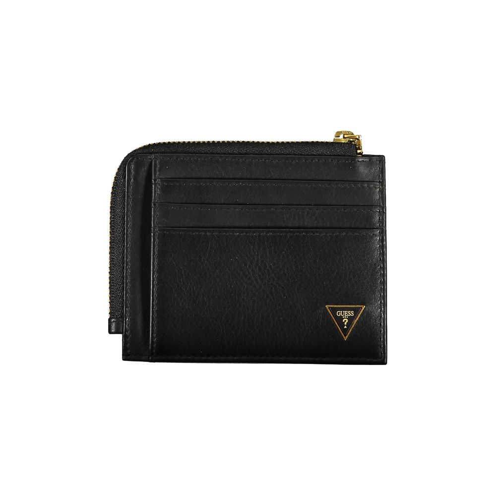 Guess Jeans Nero Leather Men Wallet - Luxury Boutique Co