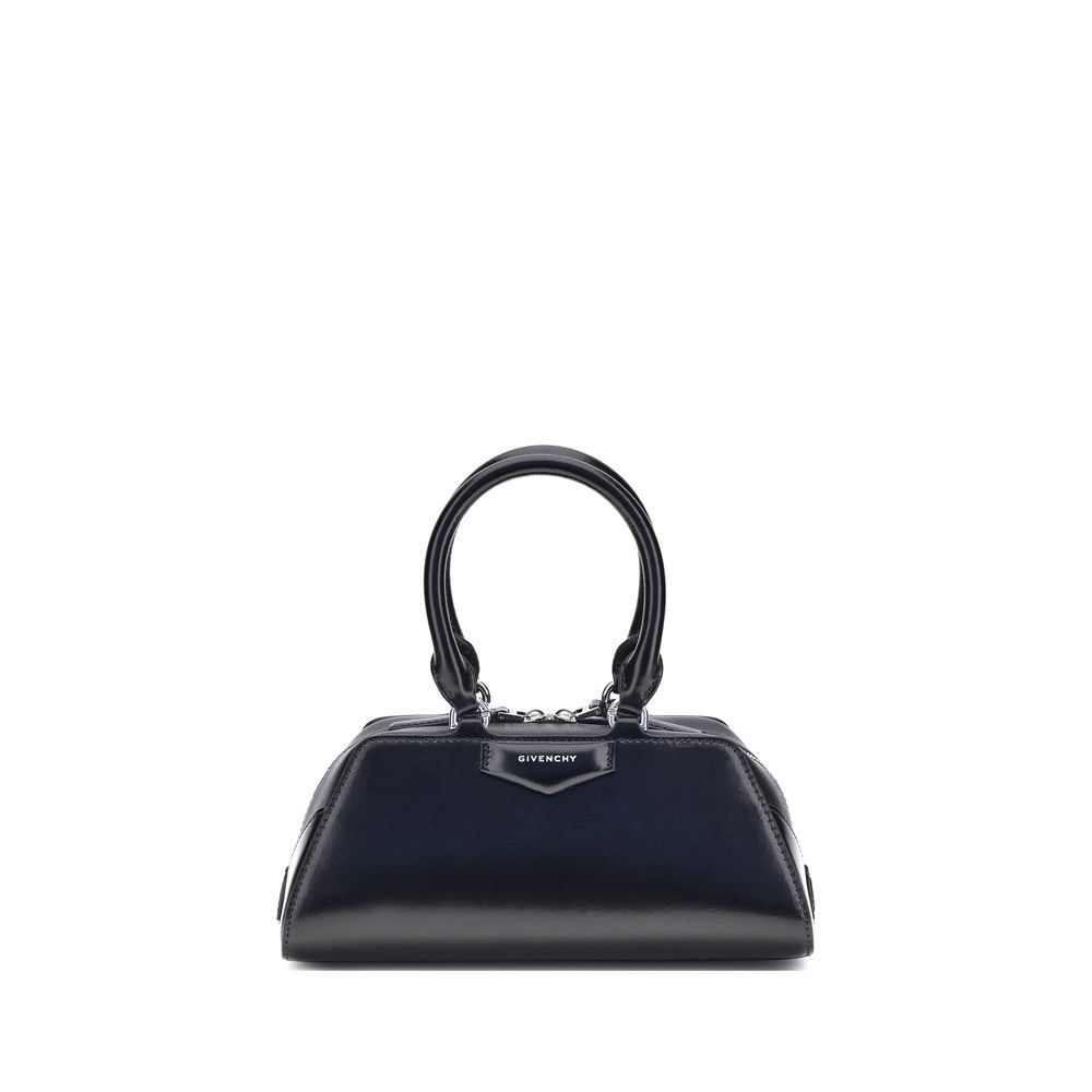 Givenchy Black Calf Leather Bos Taurus Handbag - Luxury Boutique Co