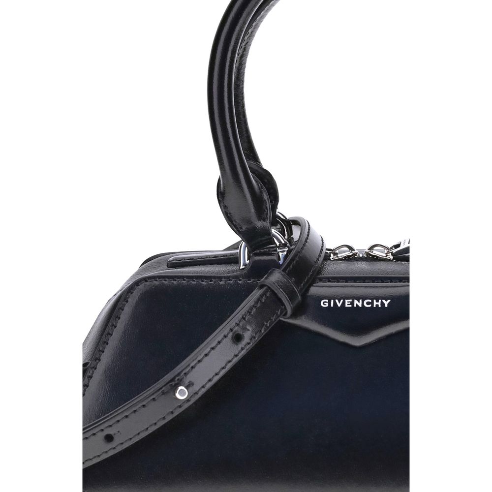Givenchy Black Calf Leather Bos Taurus Handbag - Luxury Boutique Co