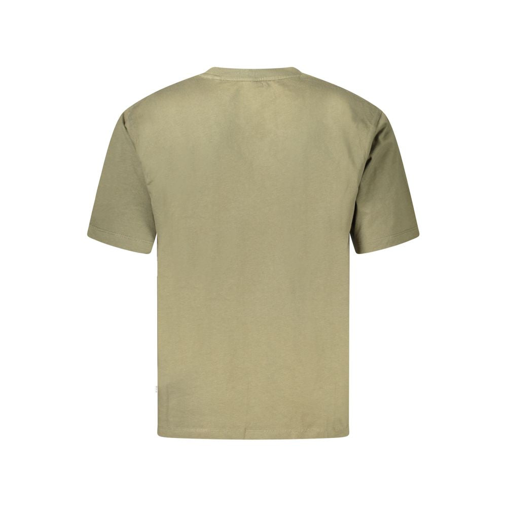 Guess Jeans Verde Cotton Male T-Shirt - Luxury Boutique Co