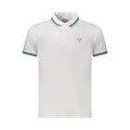 Guess Jeans White Cotton Men's Polo Shirt - Luxury Boutique Co
