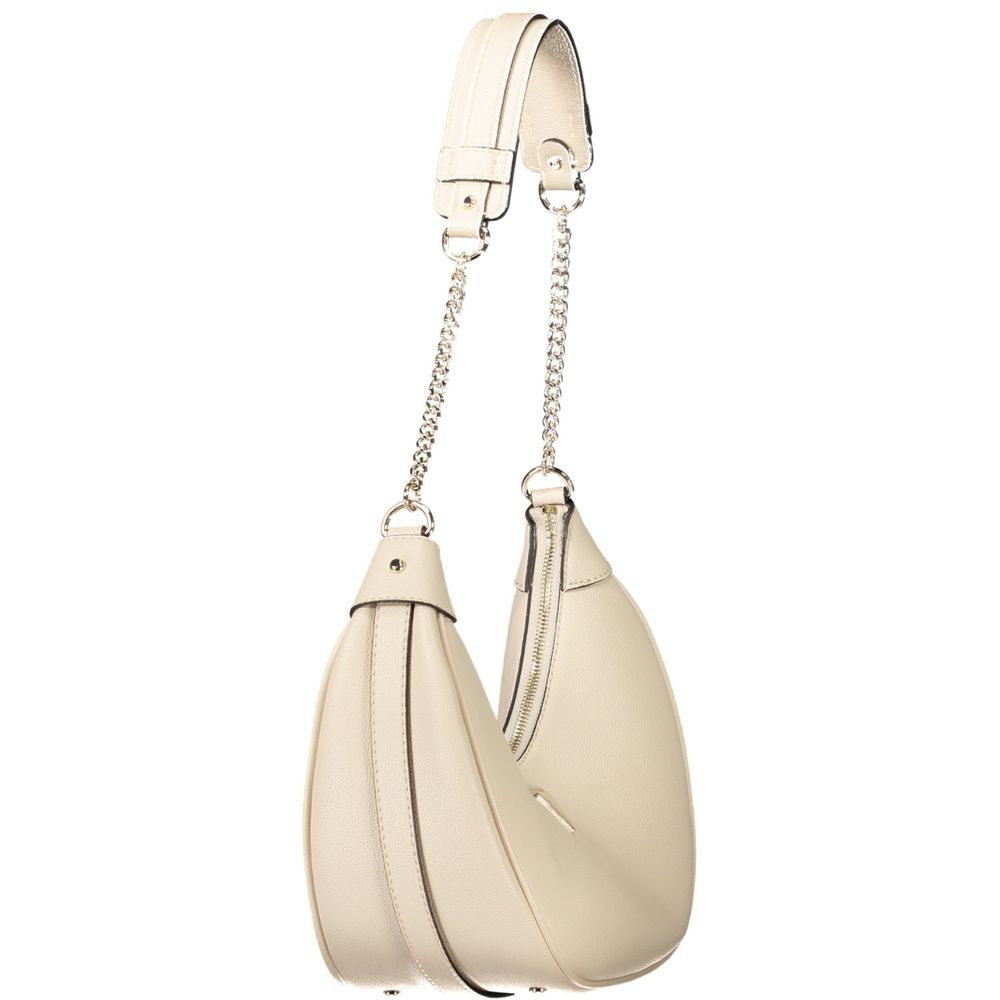 Guess Jeans Beige Polyurethane Women Handbag - Luxury Boutique Co