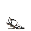 Fendi Multicolor Leather Sandals - Luxury Boutique Co
