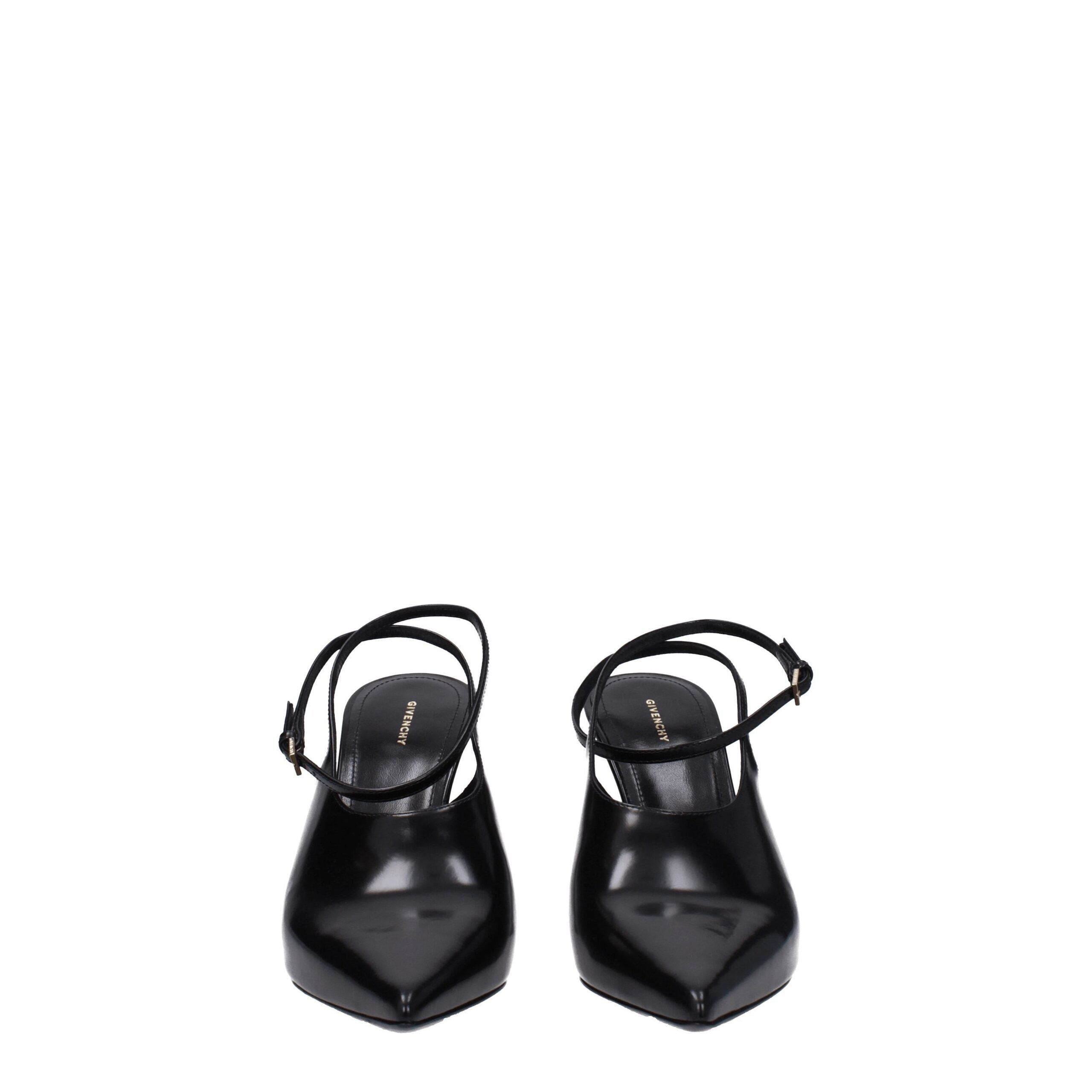 Givenchy Black Leather High Heel Pumps - Luxury Boutique Co