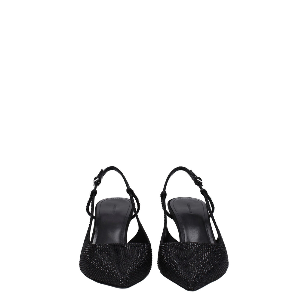 Givenchy Black Fabric High Heel Pumps - Luxury Boutique Co