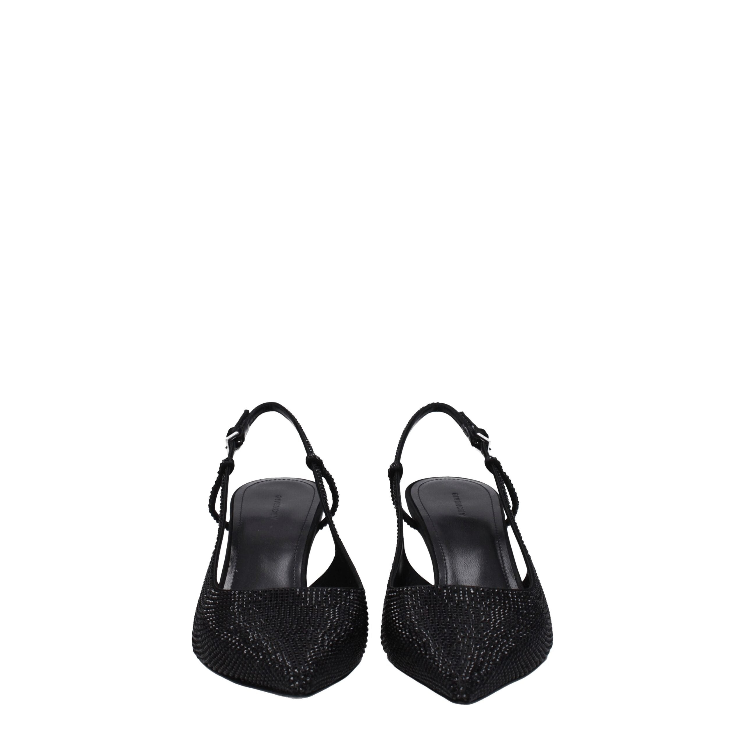 Givenchy Black Fabric High Heel Pumps - Luxury Boutique Co