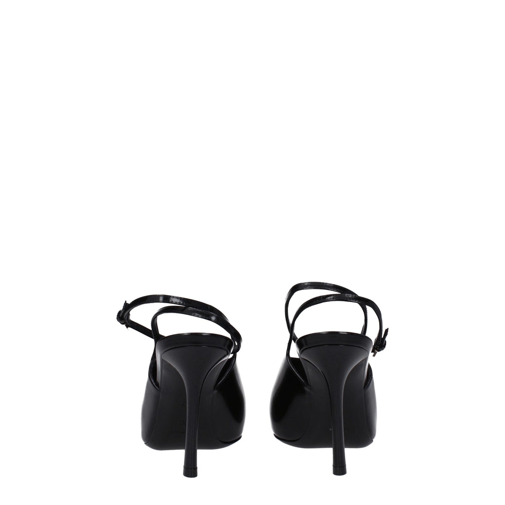 Givenchy Black Leather High Heel Pumps - Luxury Boutique Co