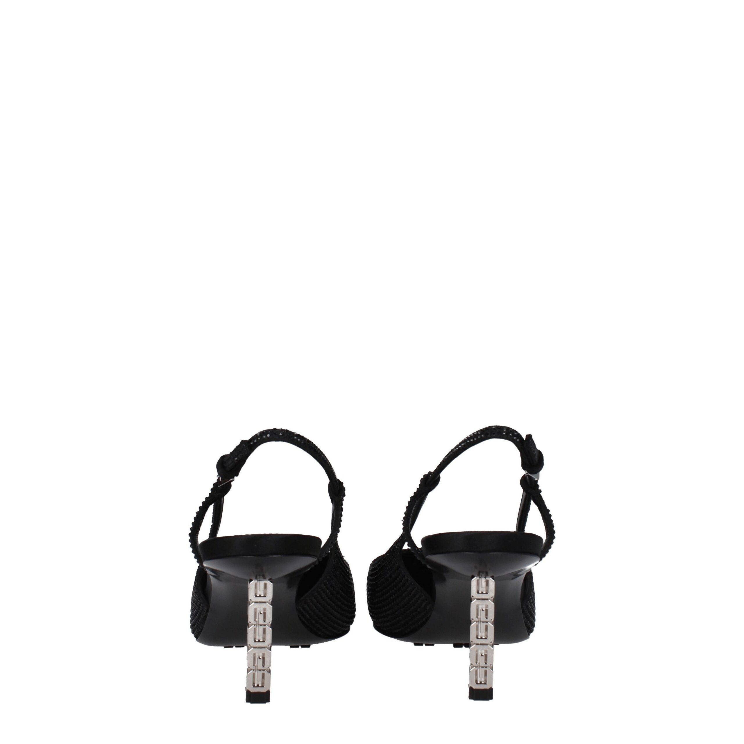 Givenchy Black Fabric High Heel Pumps - Luxury Boutique Co