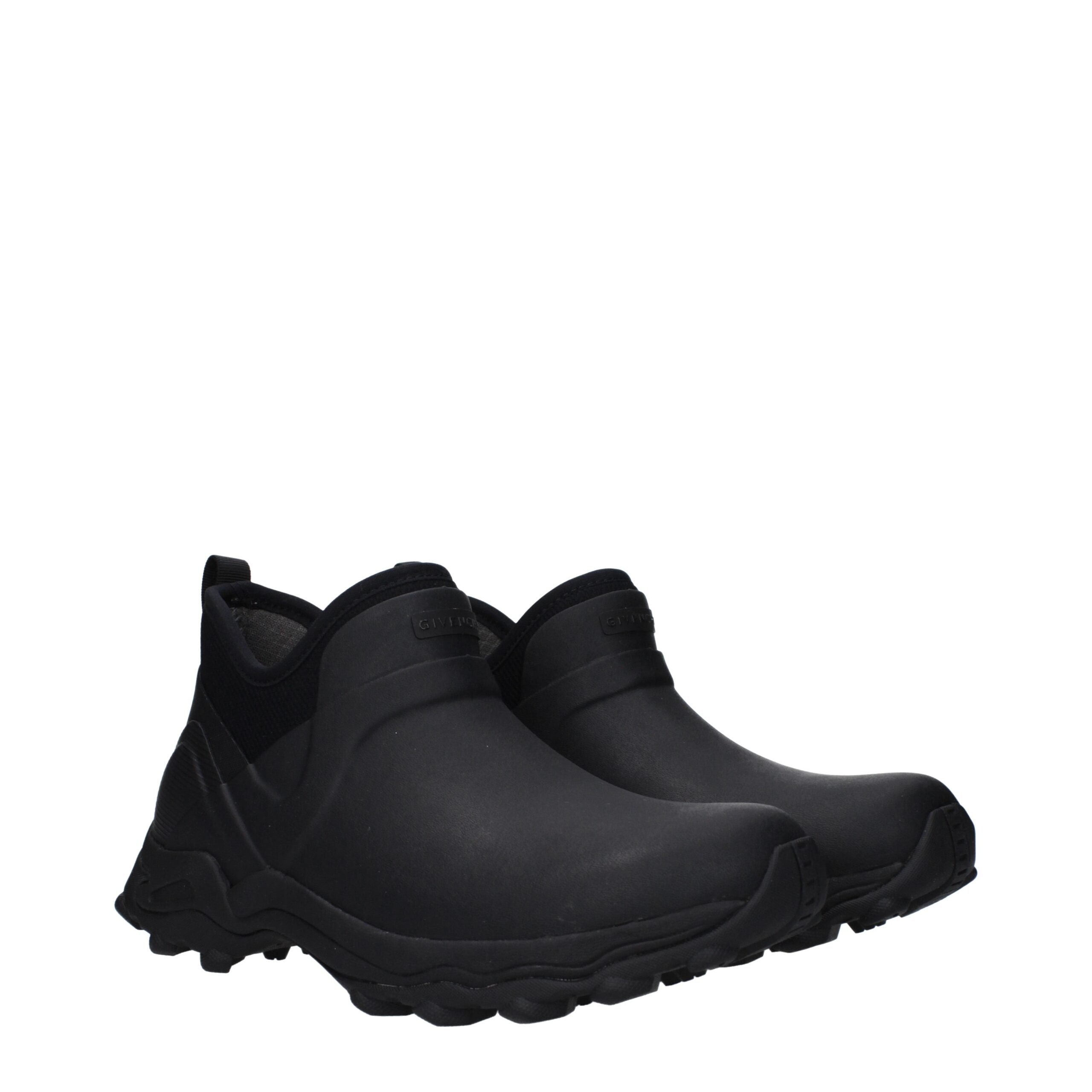 Givenchy Black Cotton Ankle Boots - Luxury Boutique Co