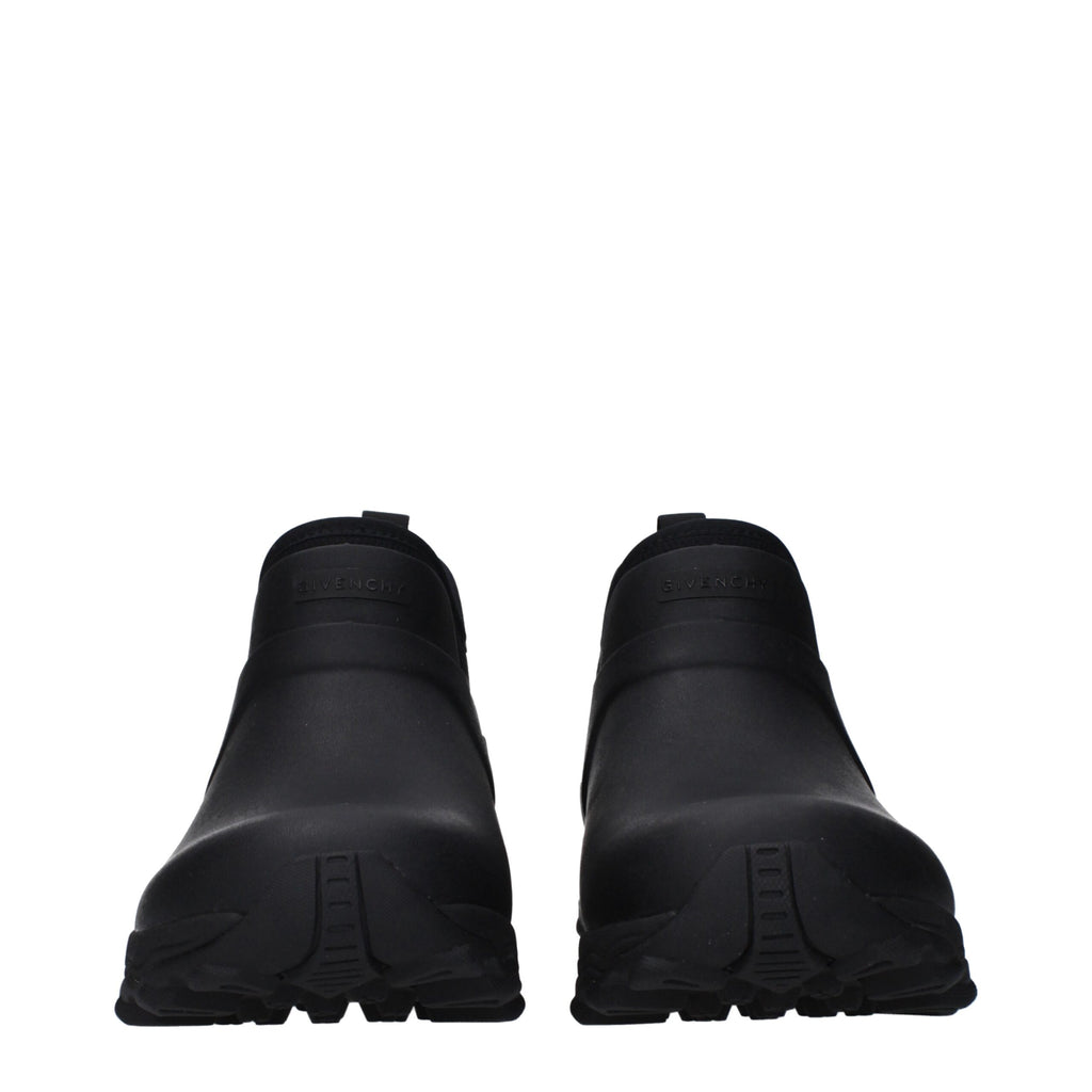 Givenchy Black Cotton Ankle Boots - Luxury Boutique Co