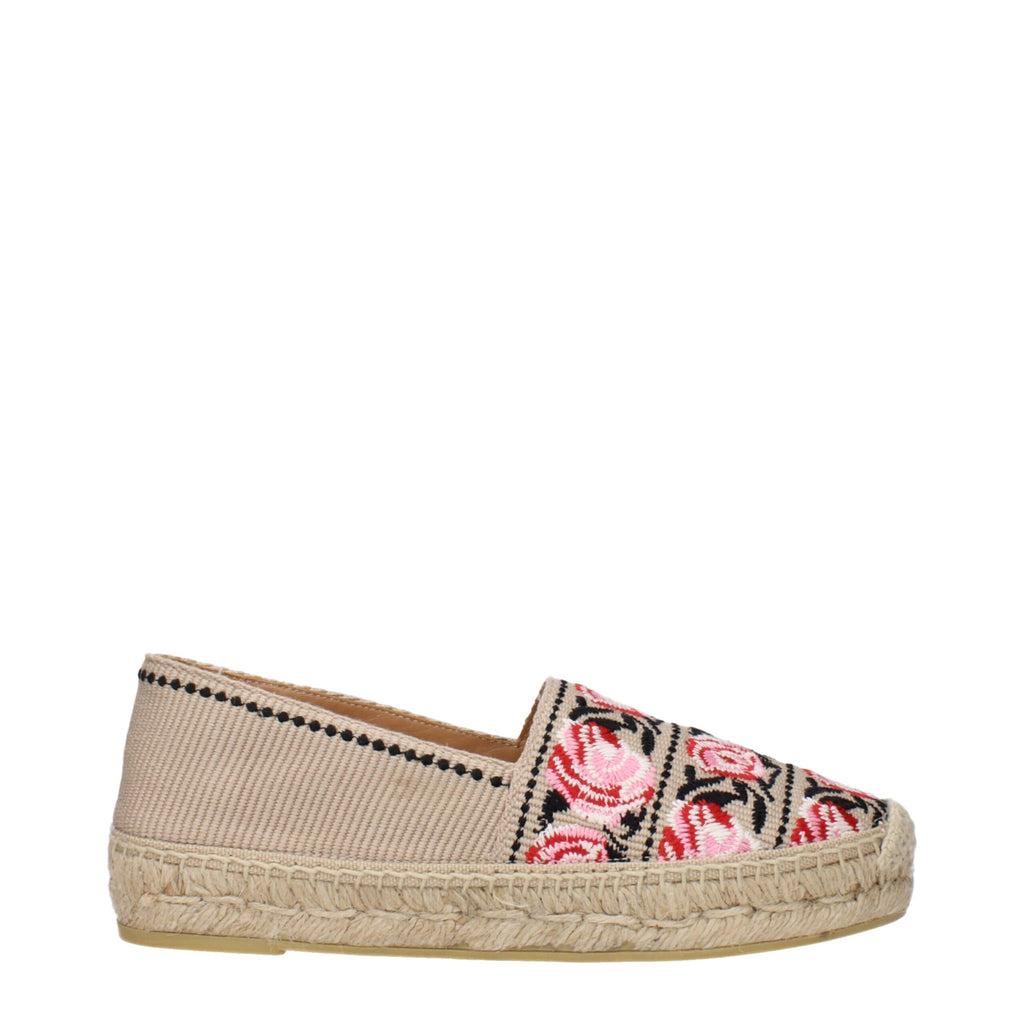 Prada Beige Fabric Espadrilles - Luxury Boutique Co