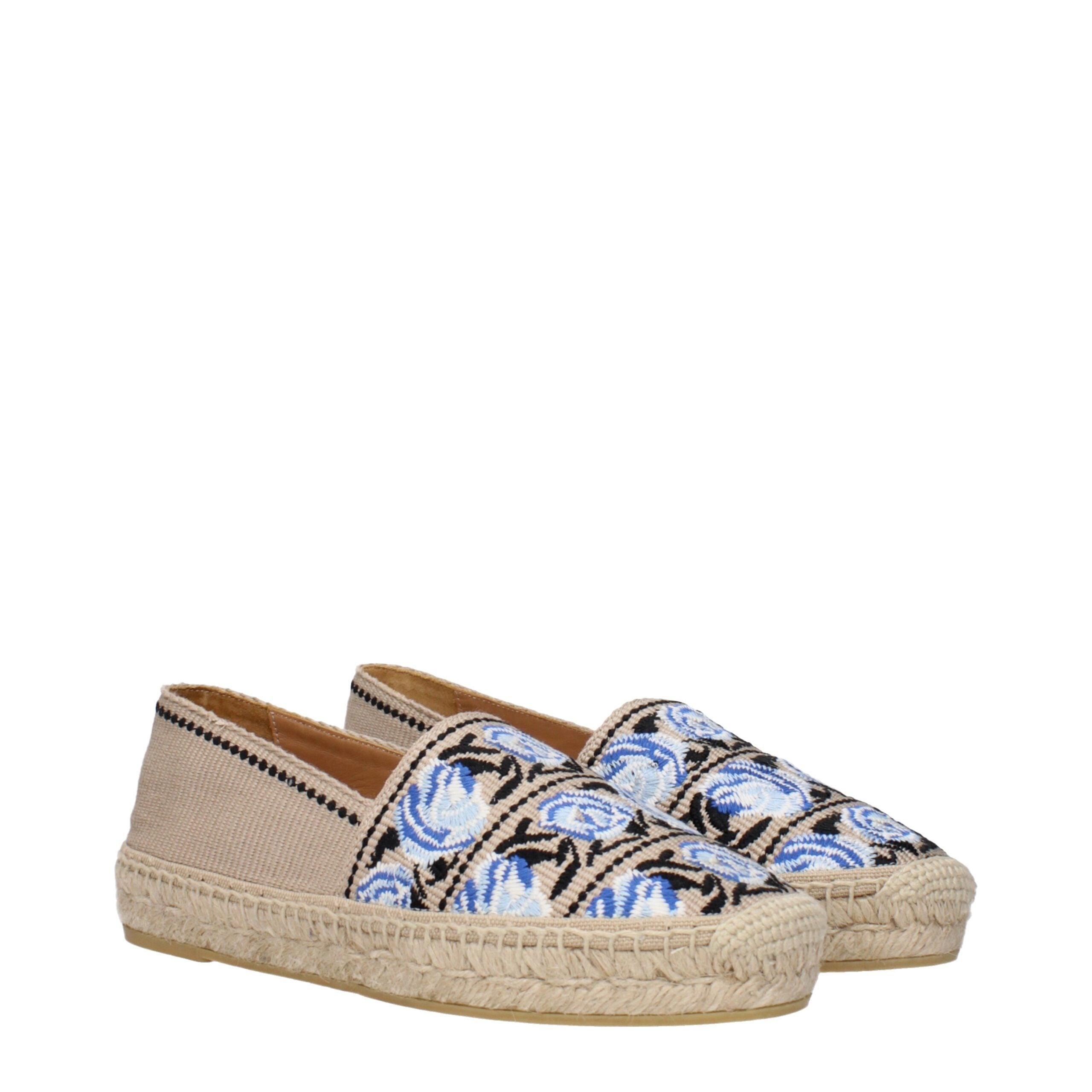 Prada Beige Fabric Espadrilles - Luxury Boutique Co