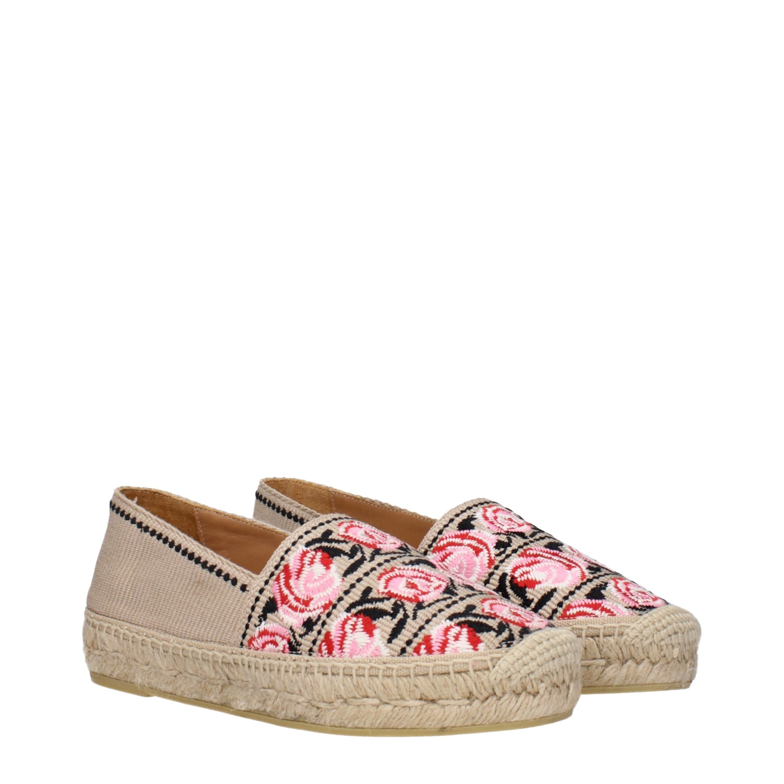 Prada Beige Fabric Espadrilles - Luxury Boutique Co
