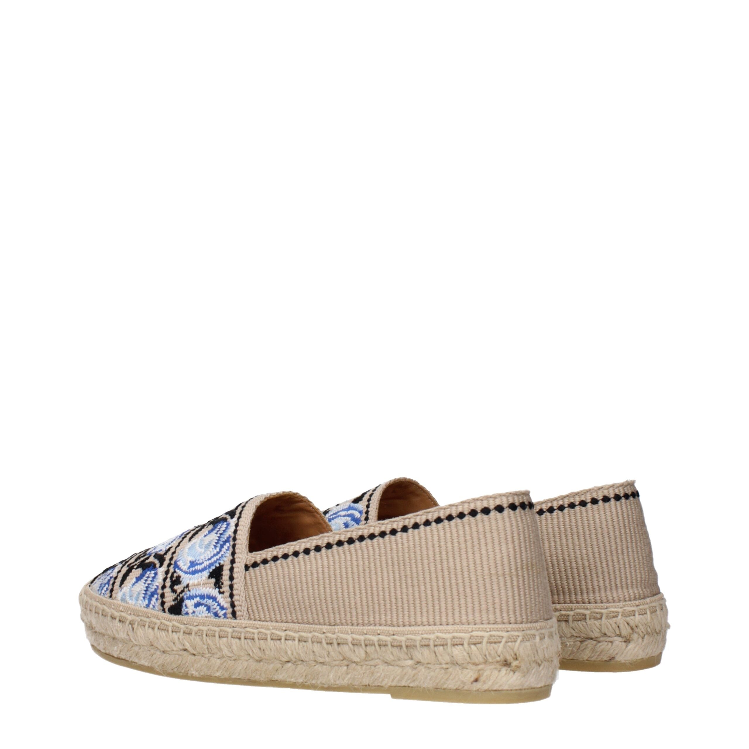 Prada Beige Fabric Espadrilles - Luxury Boutique Co