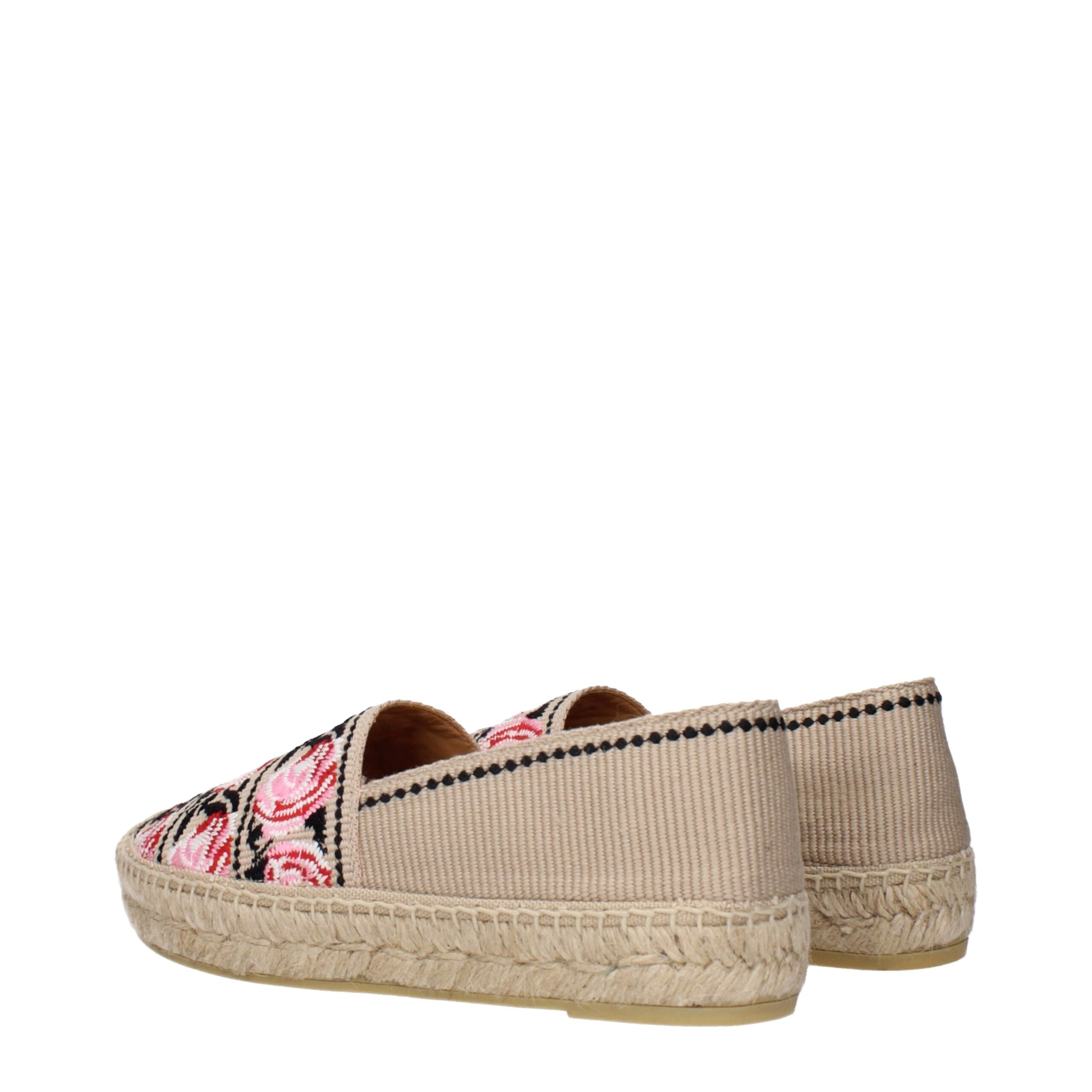 Prada Beige Fabric Espadrilles - Luxury Boutique Co