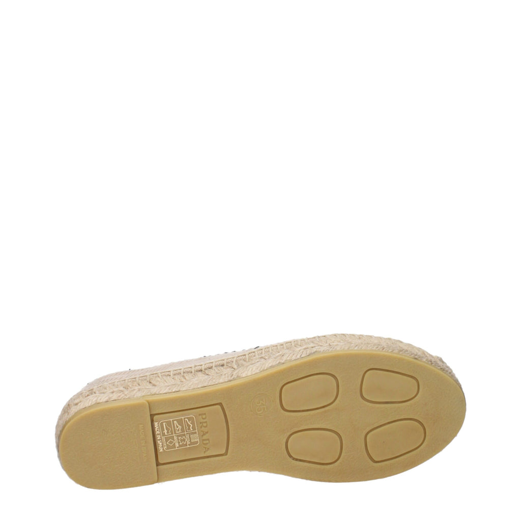 Prada Beige Fabric Espadrilles - Luxury Boutique Co