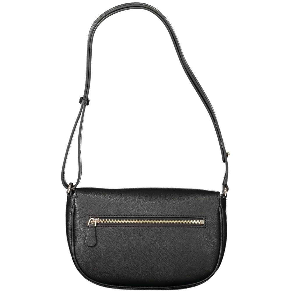 Guess Jeans Black Polyethylene Women Handbag - Luxury Boutique Co