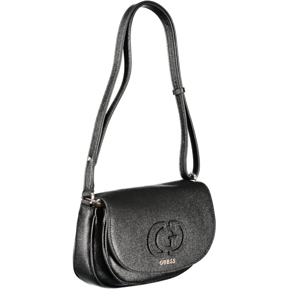 Guess Jeans Black Polyethylene Women Handbag - Luxury Boutique Co