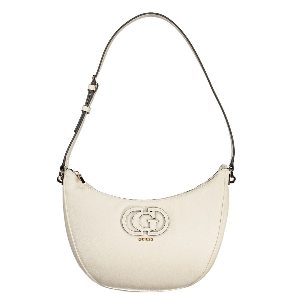 Guess Jeans Bianco Polyurethane Women Handbag - Luxury Boutique Co