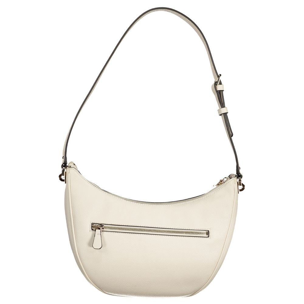 Guess Jeans Bianco Polyurethane Women Handbag - Luxury Boutique Co