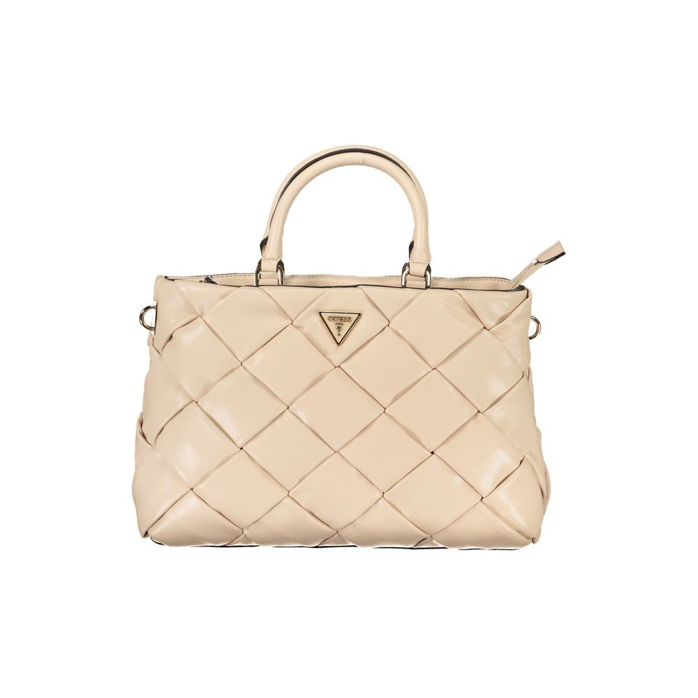 Guess Jeans Rosa Polyurethane Women's Backpack - Luxury Boutique Co