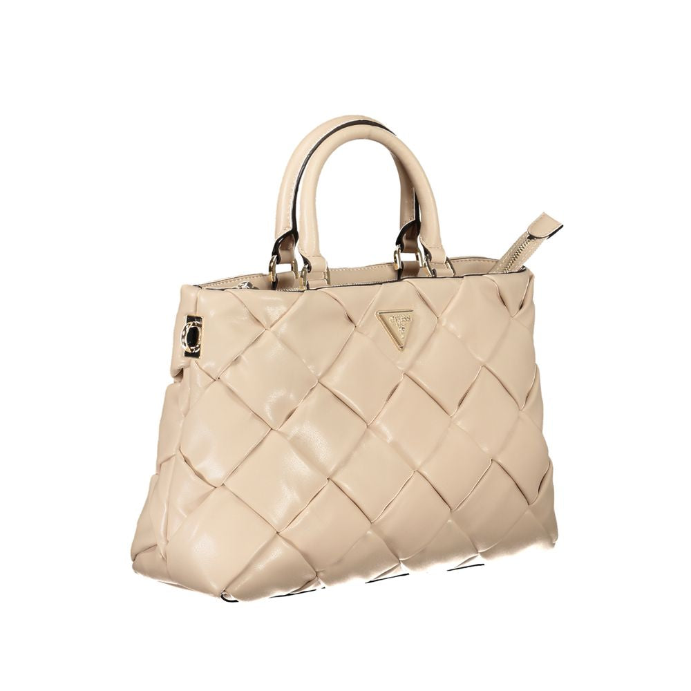 Guess Jeans Rosa Polyurethane Women's Backpack - Luxury Boutique Co