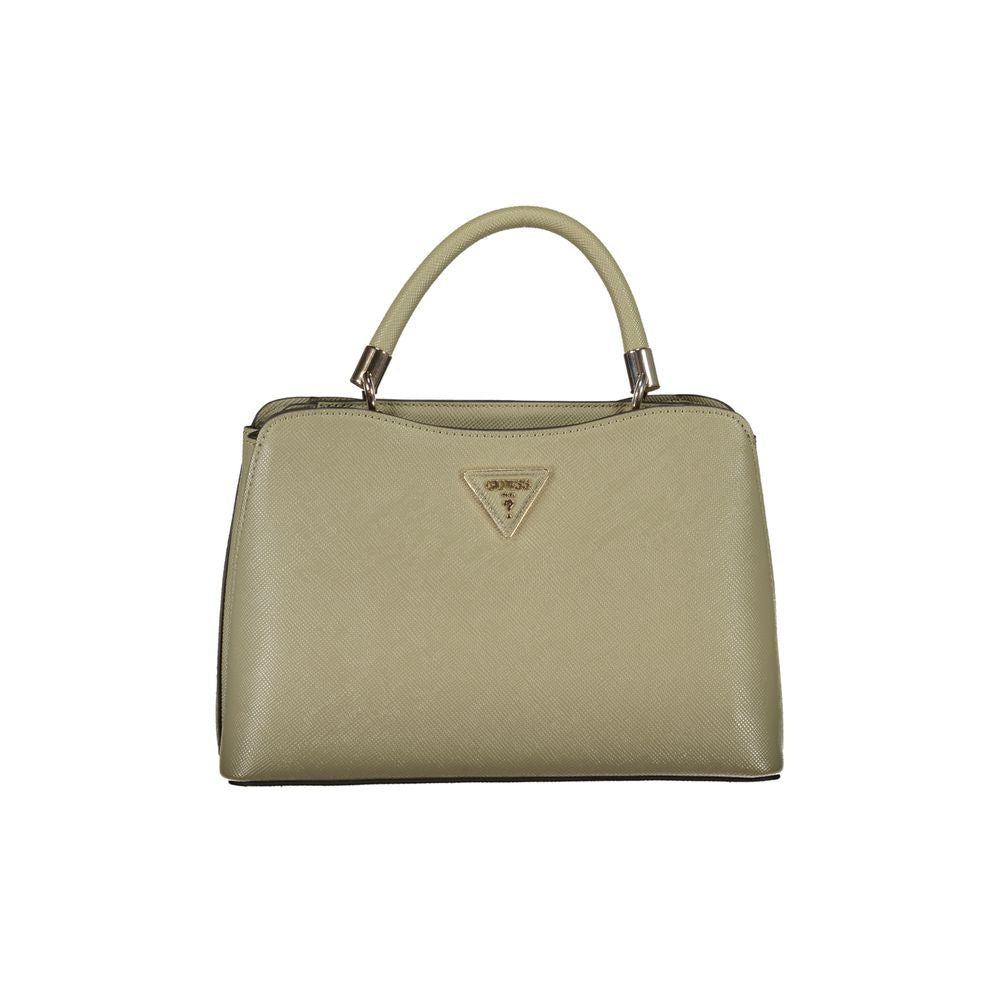 Guess Jeans Verde Poliuretano Women Handbag - Luxury Boutique Co