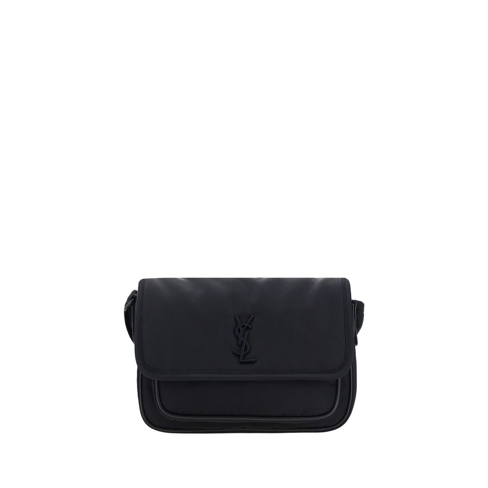 Saint Laurent Black Nylon Shoulder Bag - Luxury Boutique Co