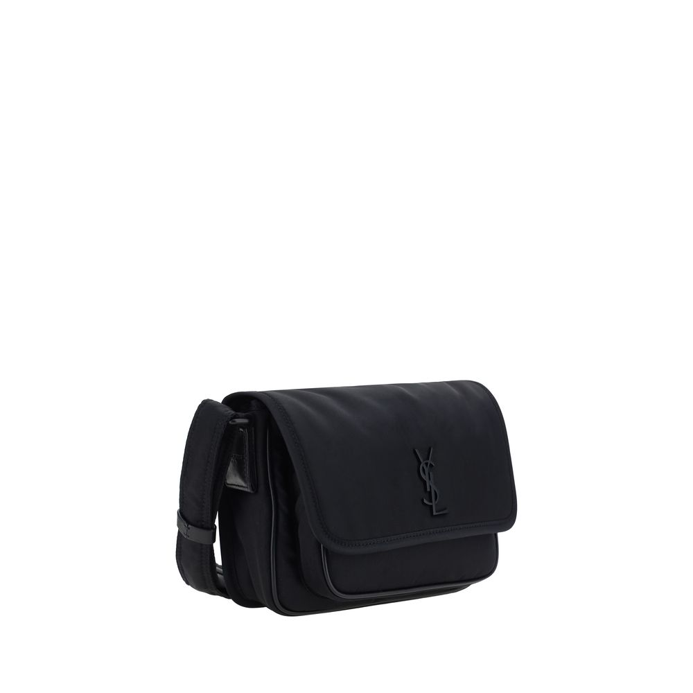 Saint Laurent Black Nylon Shoulder Bag - Luxury Boutique Co