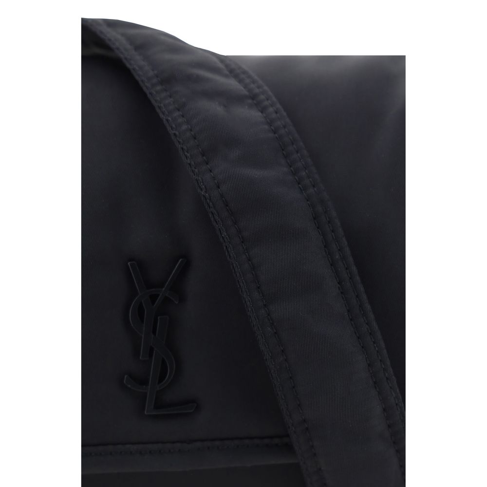 Saint Laurent Black Nylon Shoulder Bag - Luxury Boutique Co